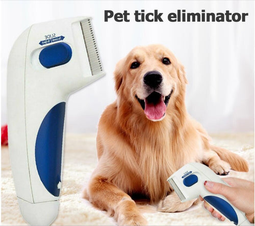 Pet Flea Lice Cleaner Comb Electric Dog Flea Cleaning Brush Anti Flea Dog Comb Electronic Lice Comb for Cats Dogs Pet Supplies